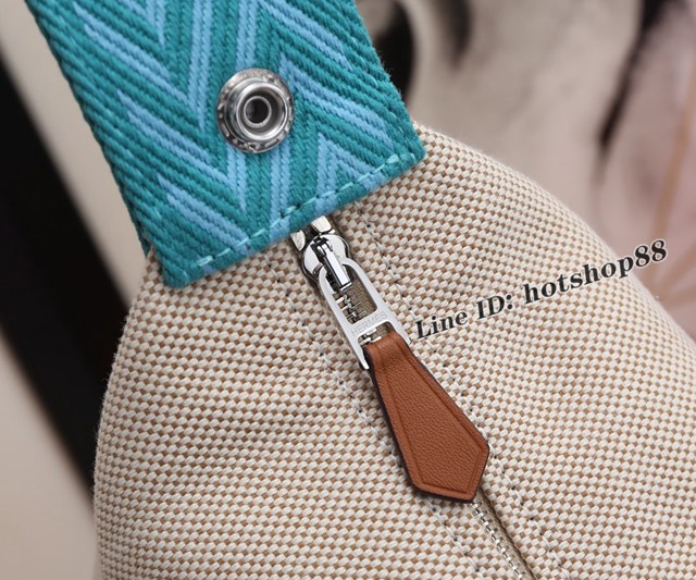 Hermes專櫃經典款手提女包 愛馬仕新配色飯盒包 Trousse Bride-A-Brace ttd1266